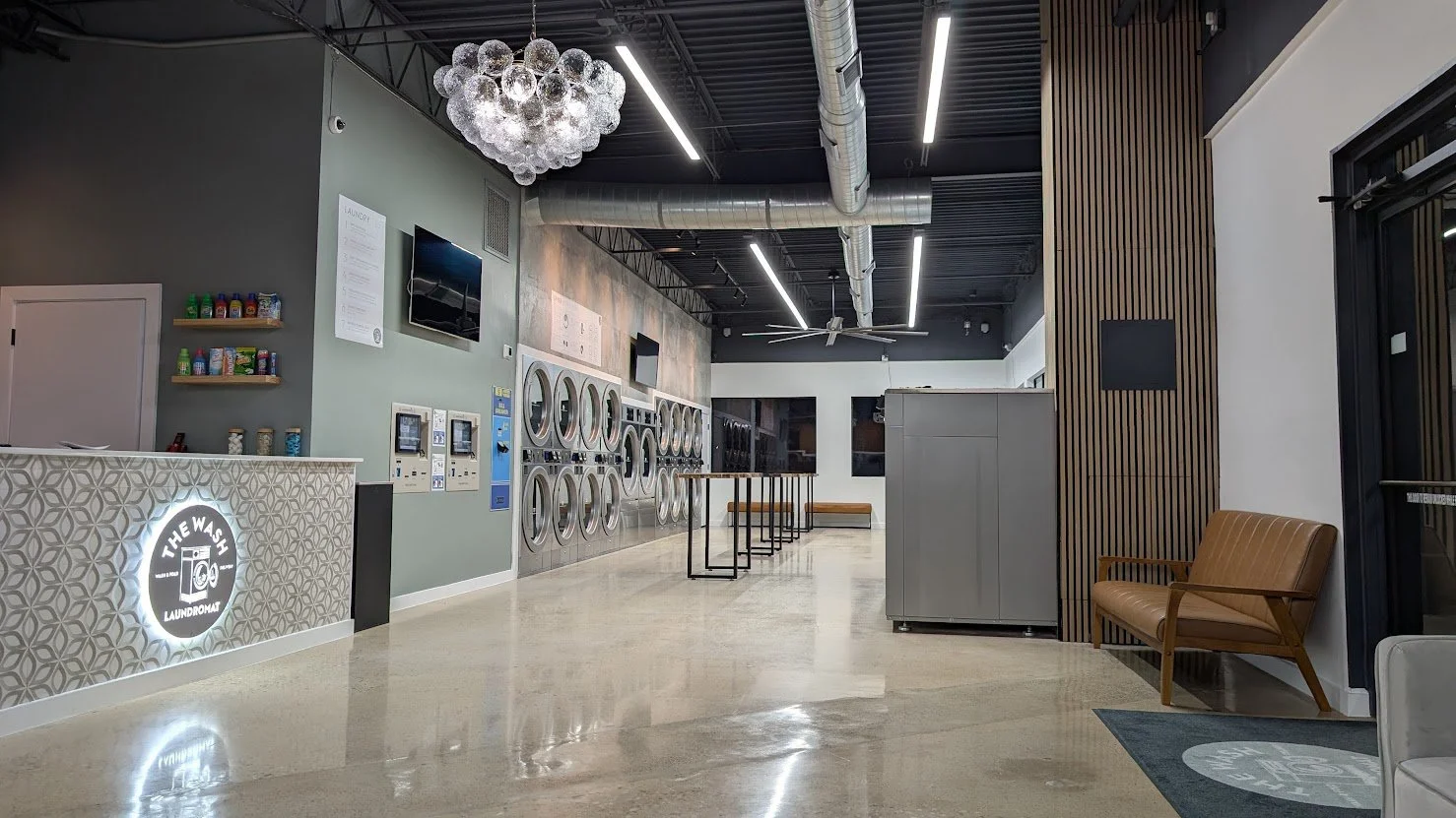 The Wash's Richardson laundry facility