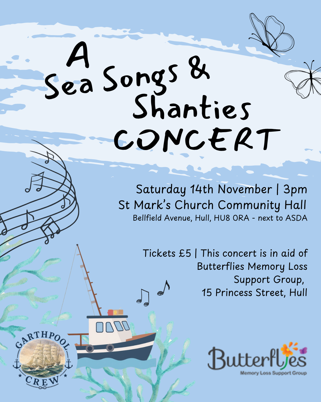 A Sea Songs and Shanties Concert by Garthpool Crew