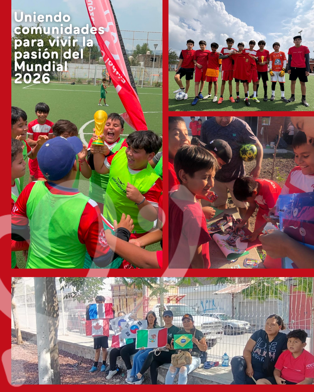 Cuando el fútbol une comunidades: Mundialito FCC México