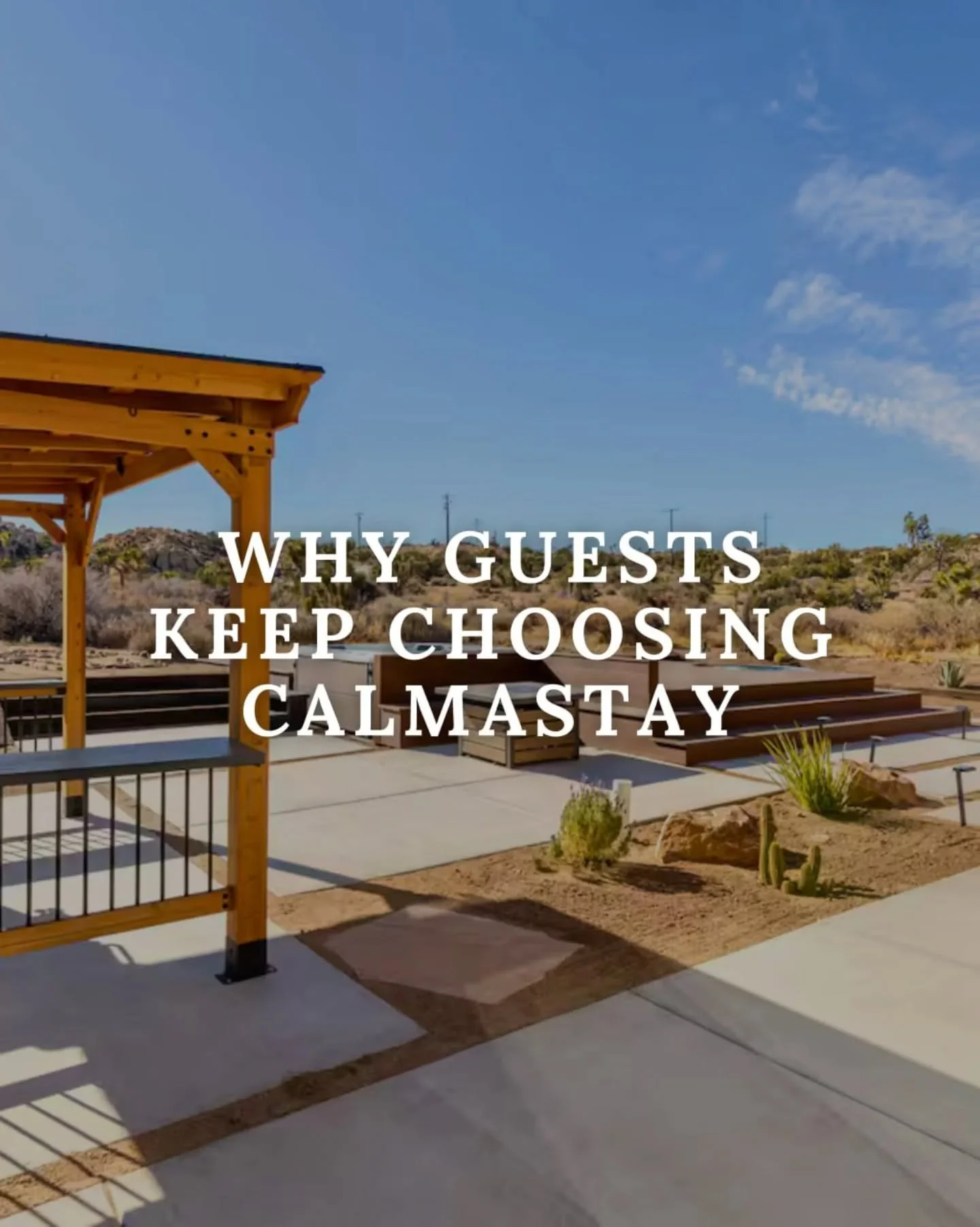 CalmaStay isn&rsquo;t about luxury. It&rsquo;s about intention, comfort, and creating space for rest.

If you&rsquo;re looking for a desert getaway that feels calm the moment you arrive, you&rsquo;ve found it.

Save this post
 Book your stay through 