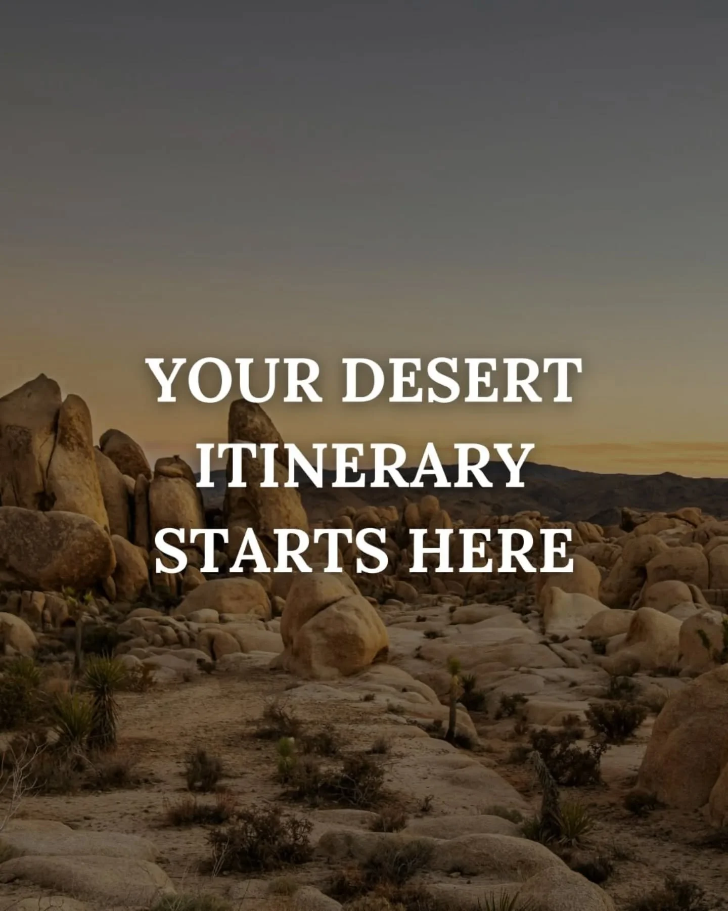 If you&rsquo;re coming for Coachella Valley Music and Arts Festival&hellip; don&rsquo;t miss what&rsquo;s around it.

Your trip can be more than just a festival.

 It can be a full-on desert experience.
Save this itinerary for your trip and book your