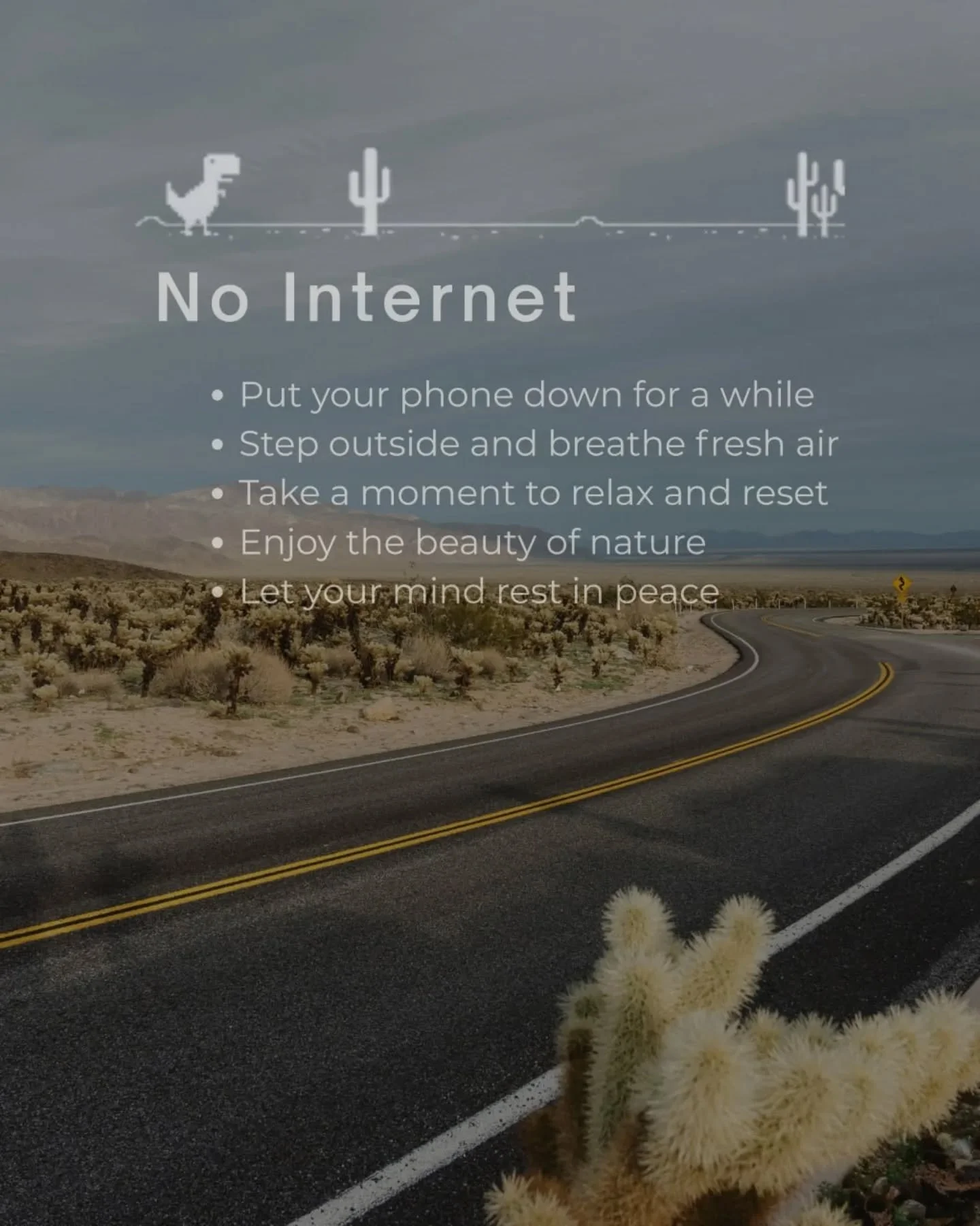 Sometimes, the best reset is the one that pulls you away from your screen.

At CalmaStay, slow mornings, quiet sunsets, and real connection matter more than WiFi bars. Whether you&rsquo;re sipping coffee under the desert sky, soaking in the stillness