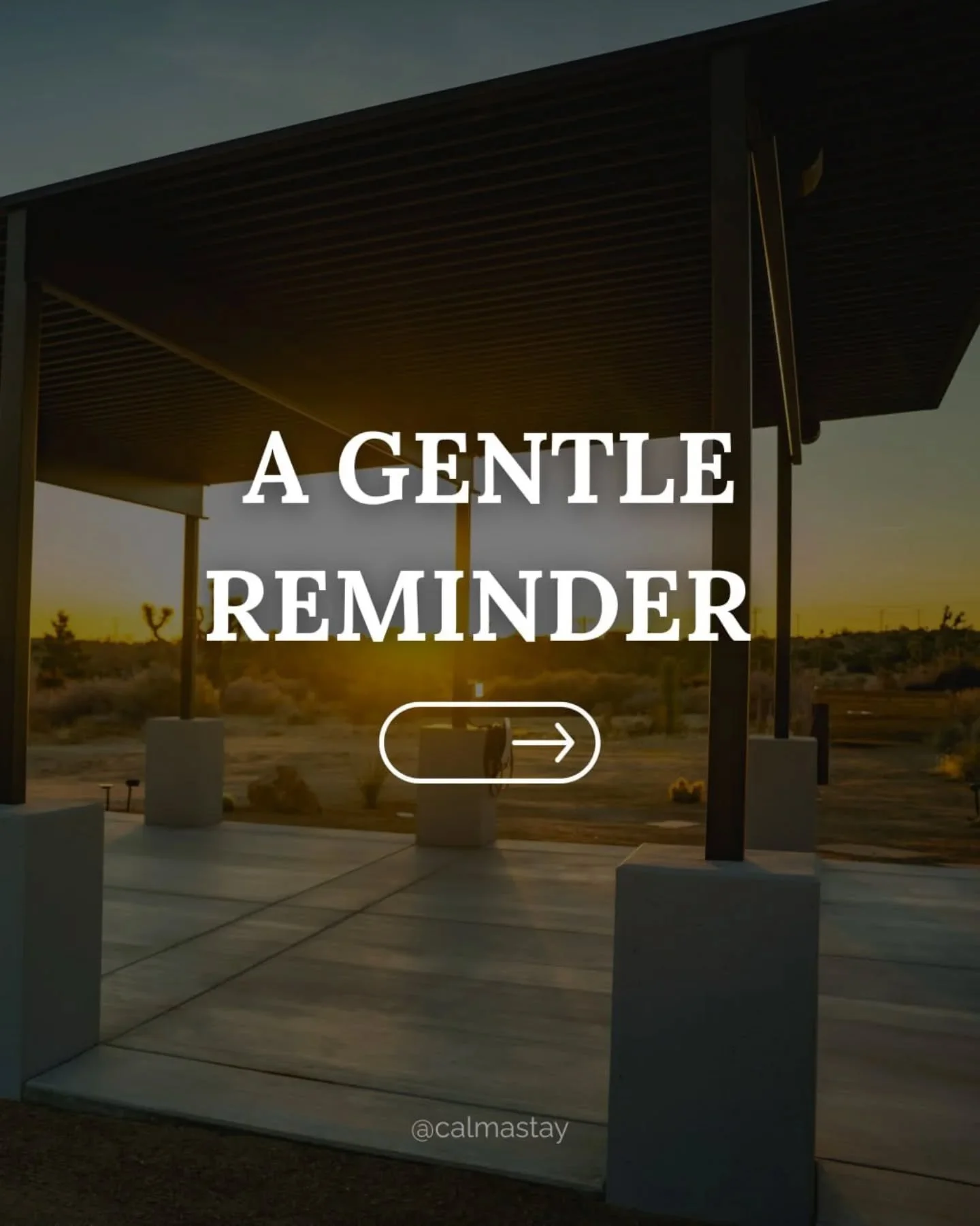 We've been taught that being busy means being successful.

But sometimes the most productive thing you can do is rest.

Spend a weekend reconnecting with nature, yourself, and the people who matter most.

The desert has a way of reminding you what re