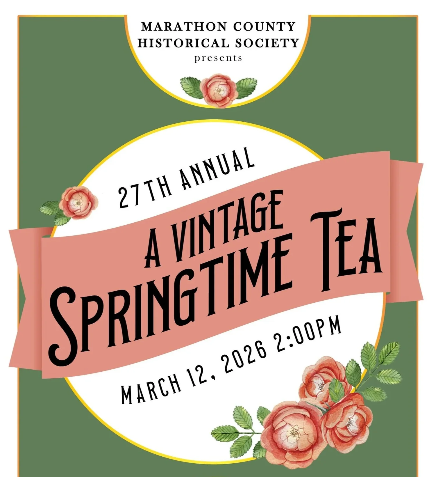 Vintage Springtime Tea — Marathon County Historical Society