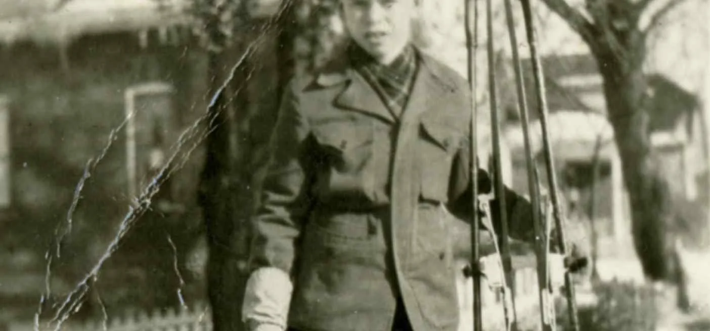 Darrell Holubetz and the Brokaw Ski Jump