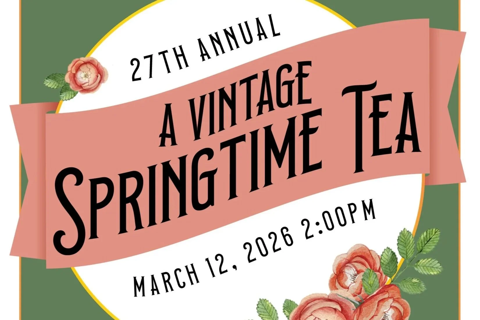Vintage Springtime Tea