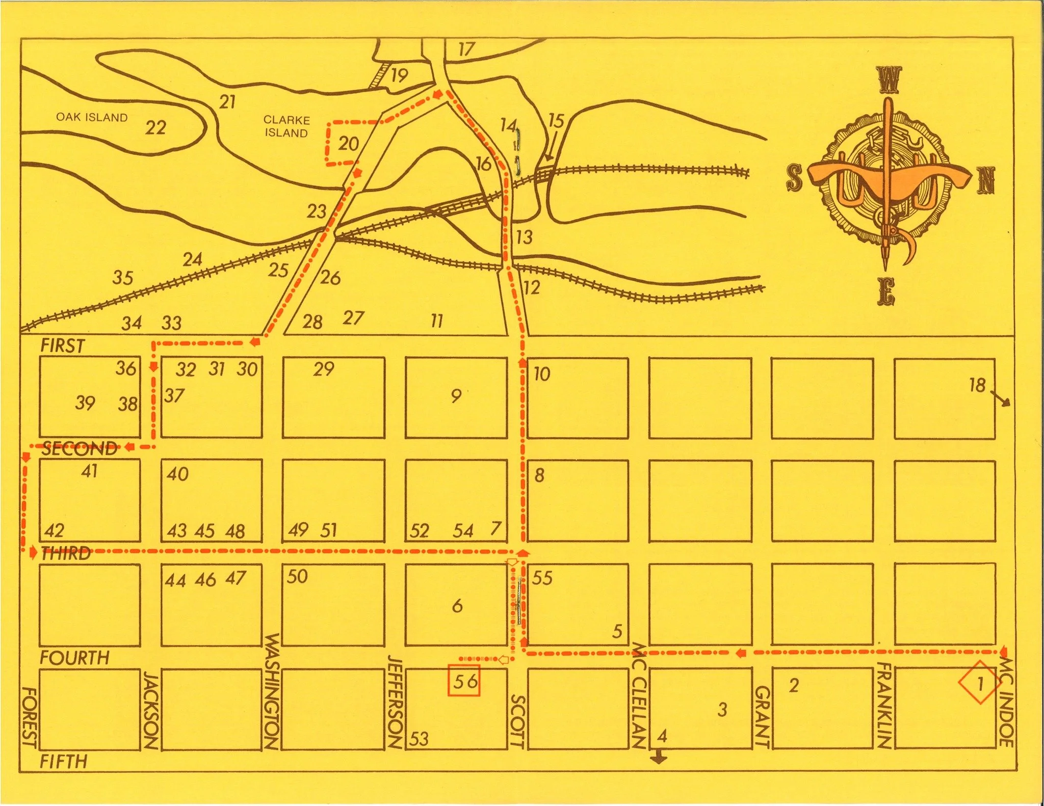 Since we are now in the appropriate month, let's delve into March MAPness once again. For the next few weeks, we're going to take a look at a different map from our collection and see what people can figure out about it. Starting with this interestin