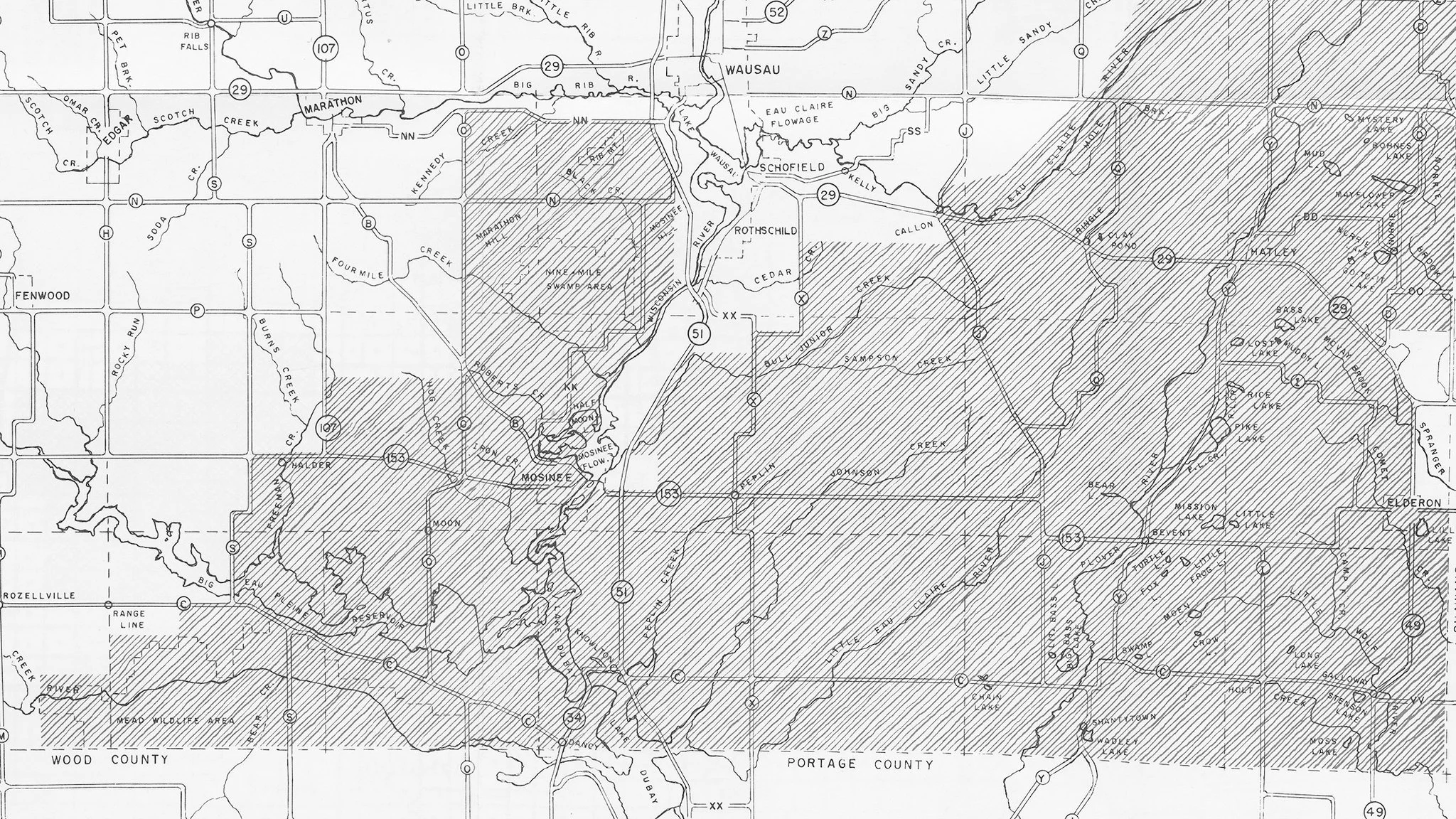 Technically we have a few more days before we are in April. So here's one more quick MAPness map for your consideration while it's still March.

This one has a pretty specific and surprising story from the late 1960s. Does anyone have any guesses wha