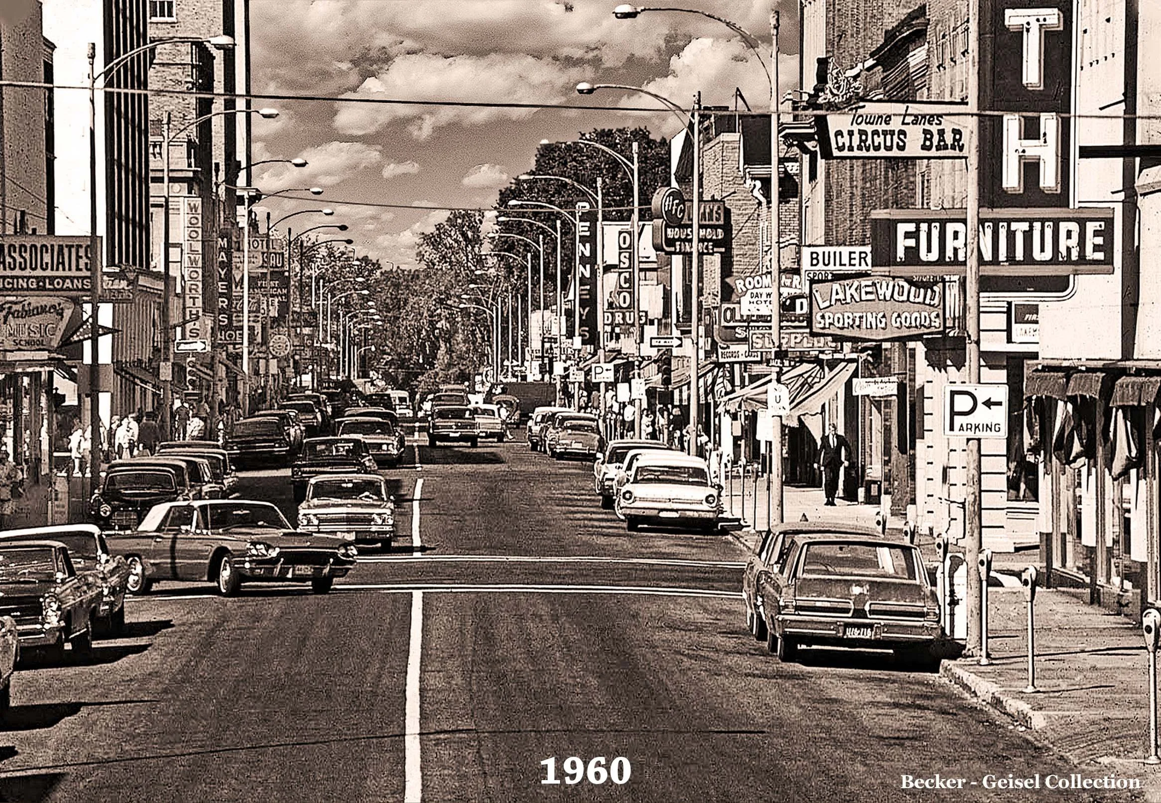 Another mid century Wausau street scene again