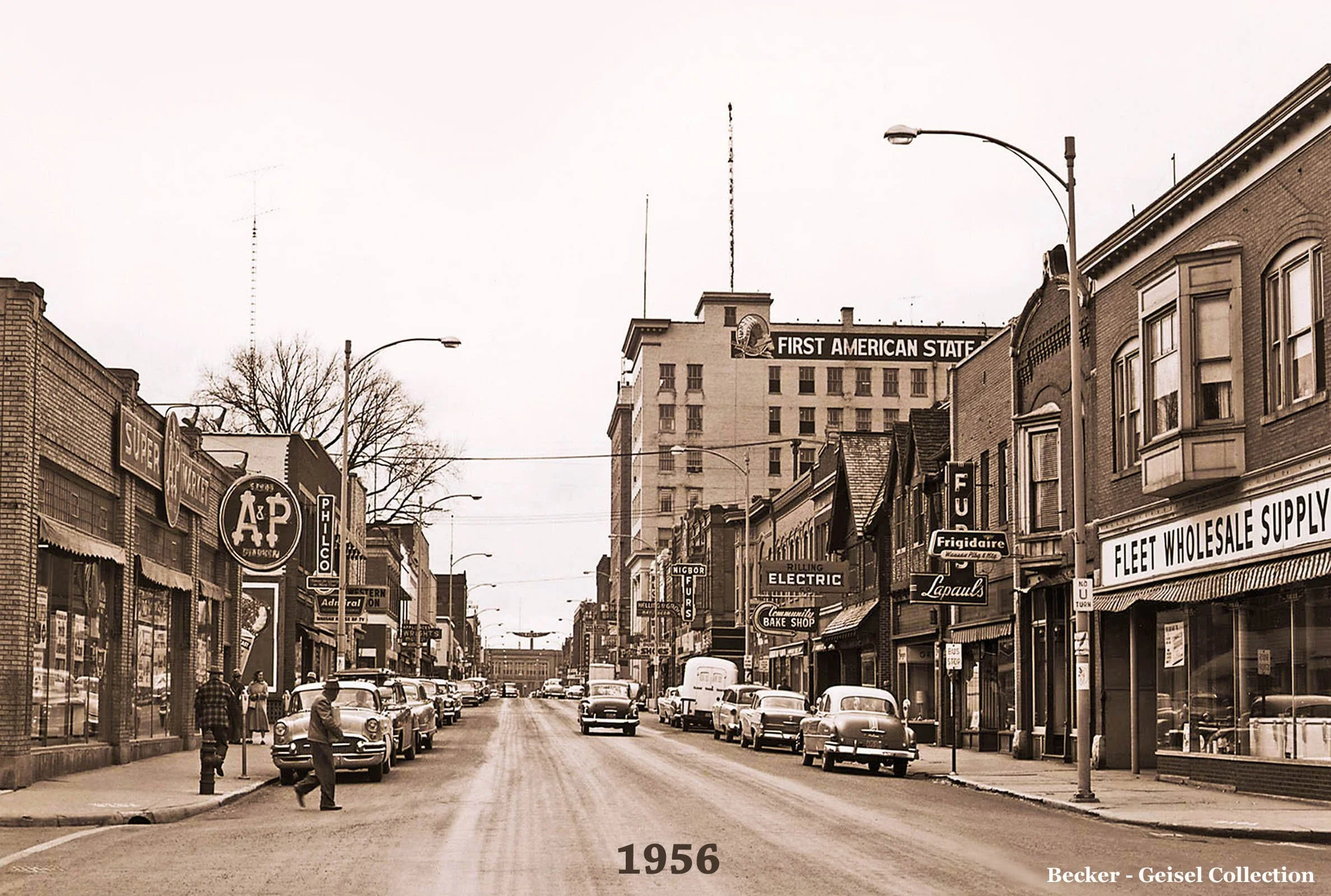 Also Third St in the 1950s
