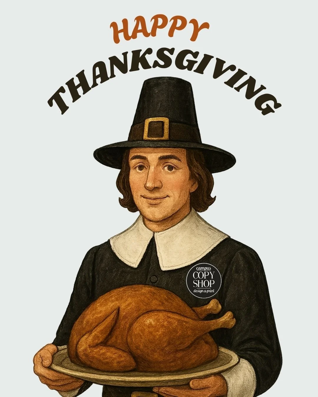 We&rsquo;re extra thankful for our Clemson community this year! 🧡 

We&rsquo;ll be closed Thursday and Friday (Nov. 27&ndash;28) to spend time with family, but we&rsquo;re here through Wednesday if you need to get any last-minute prints done.

📩 Cl