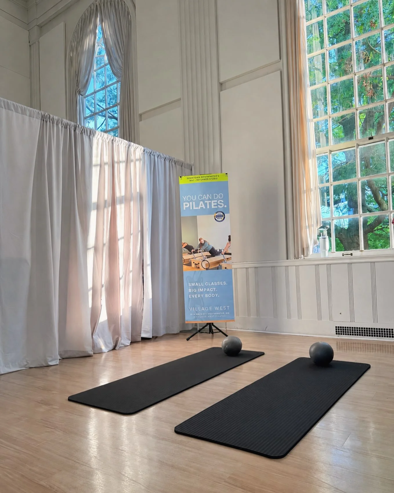 McDaniel College, we were not prepared for how many of you wanted to try Pilates. 🥹

A huge thank you to the McDaniel Wellness Center for inviting Village West Pilates to partner with them at this year&rsquo;s Wellness Fair!

Our Pilates Challenge w
