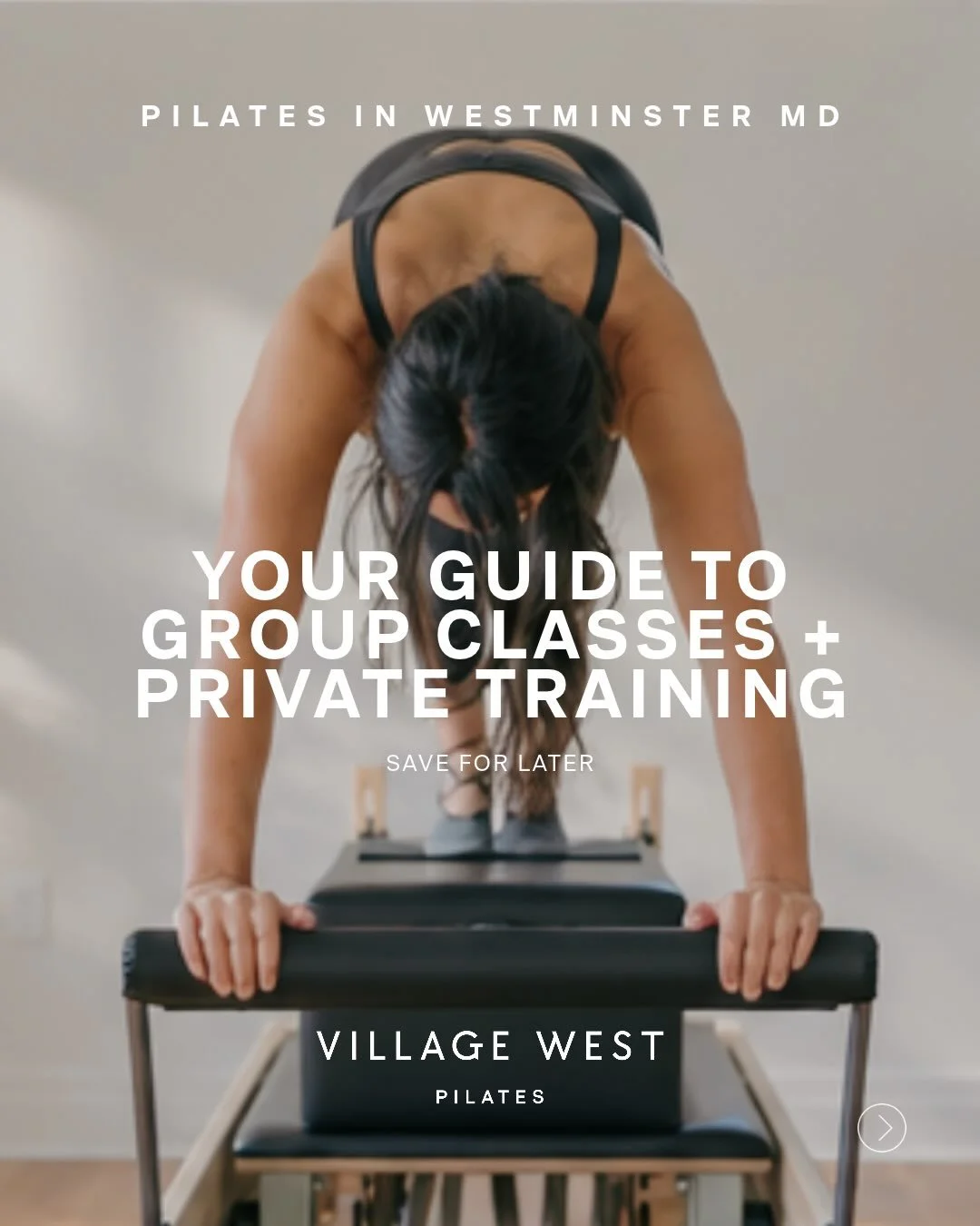 Pilates in Westminster, MD: where to start, what to book, and how often to come. Save this guide for your first class (and send it to the friend who&rsquo;s been saying &ldquo;I really want to try Pilates&rdquo; for two years).

We love to share some