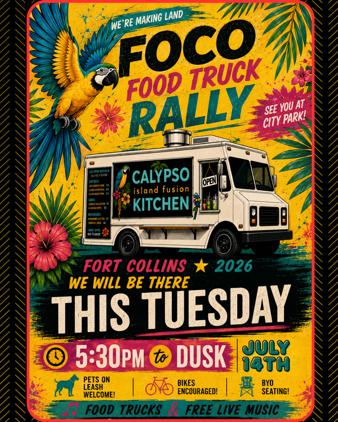 CALYPSO @ FOCO FOOD TRUCK RALLY