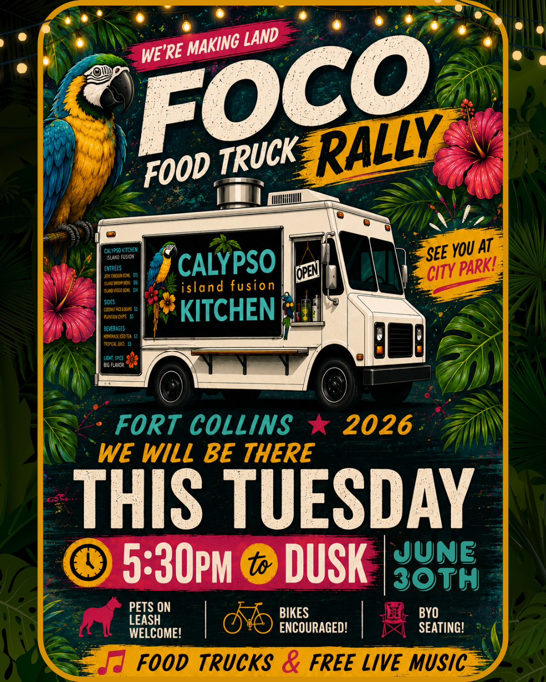 CALYPSO @ FOCO FOOD TRUCK RALLY