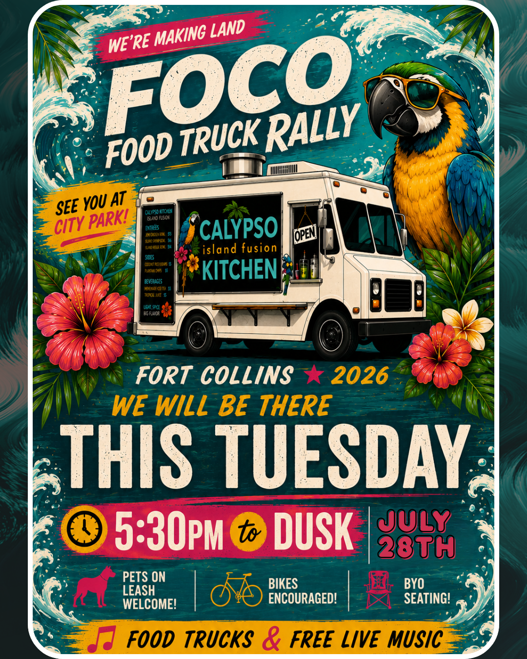 CALYPSO @ FOCO FOOD TRUCK RALLY