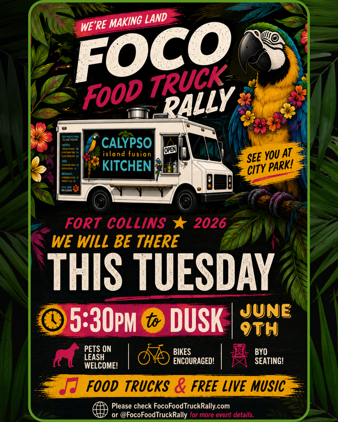 Calypso @ FOCO Food Truck Rally