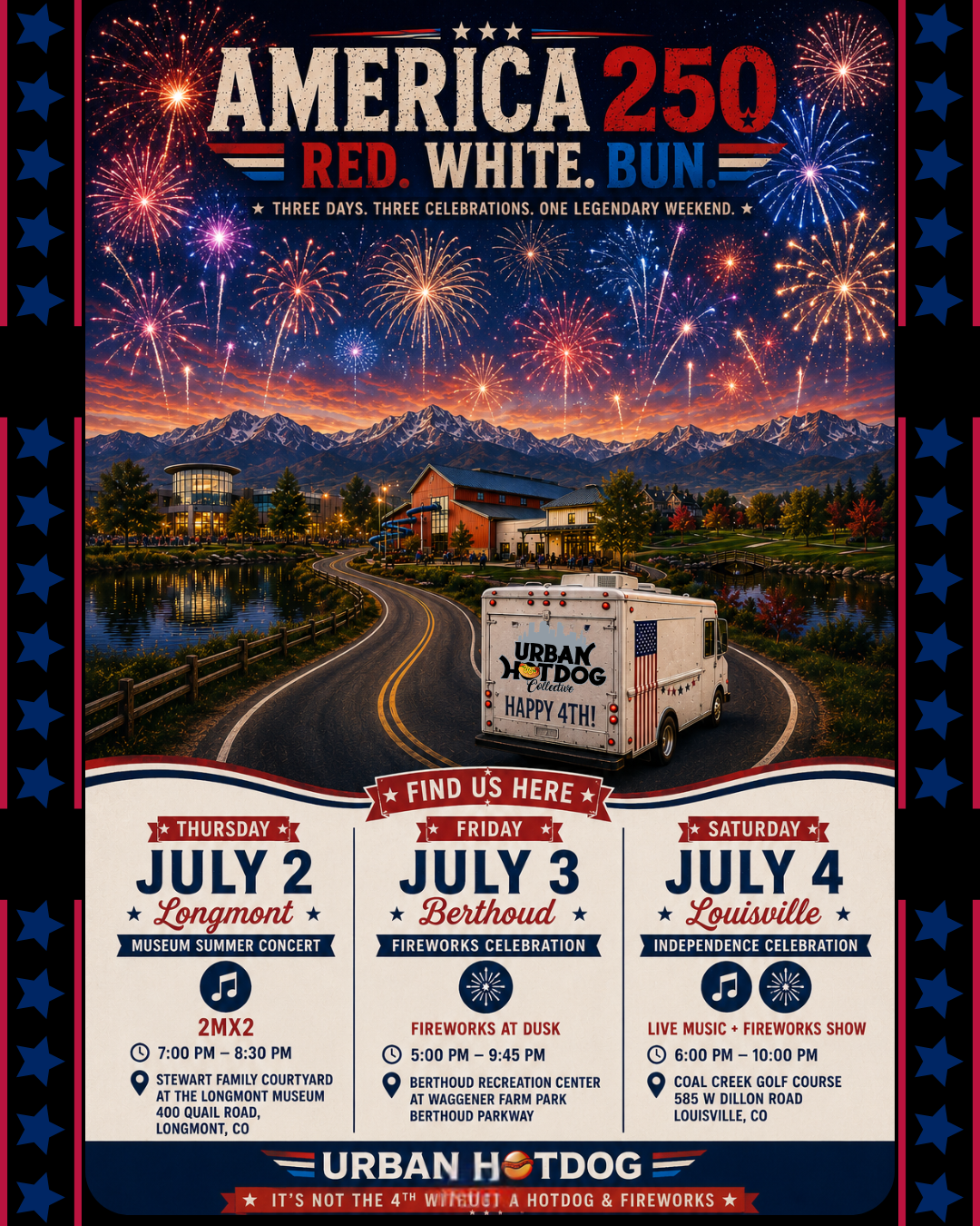 4TH OF JULY LINEUP
