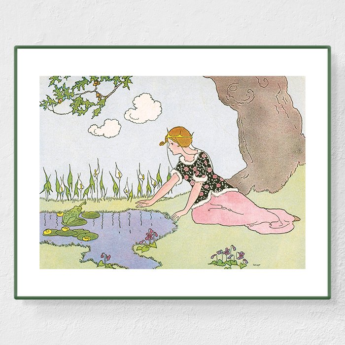 Frog prince - Affiche Margaret Price