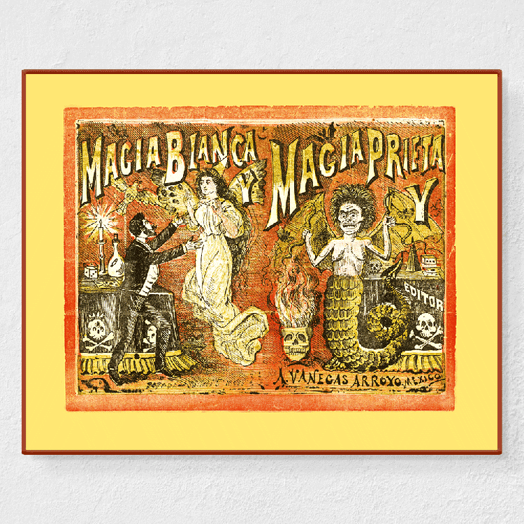 Magia bianca - Affiche Jose Guadalupe Posada