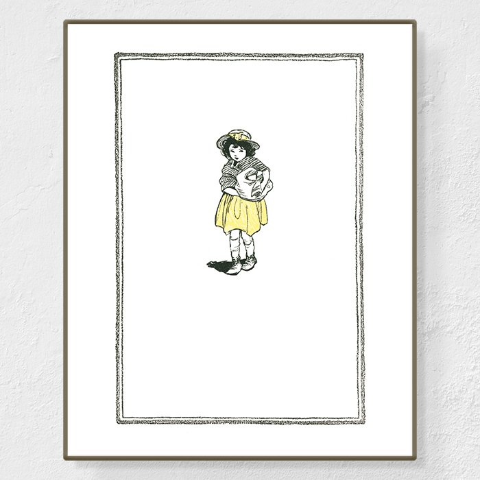 Heidi carries her bundle - Affiche Jessie Willcox Smith