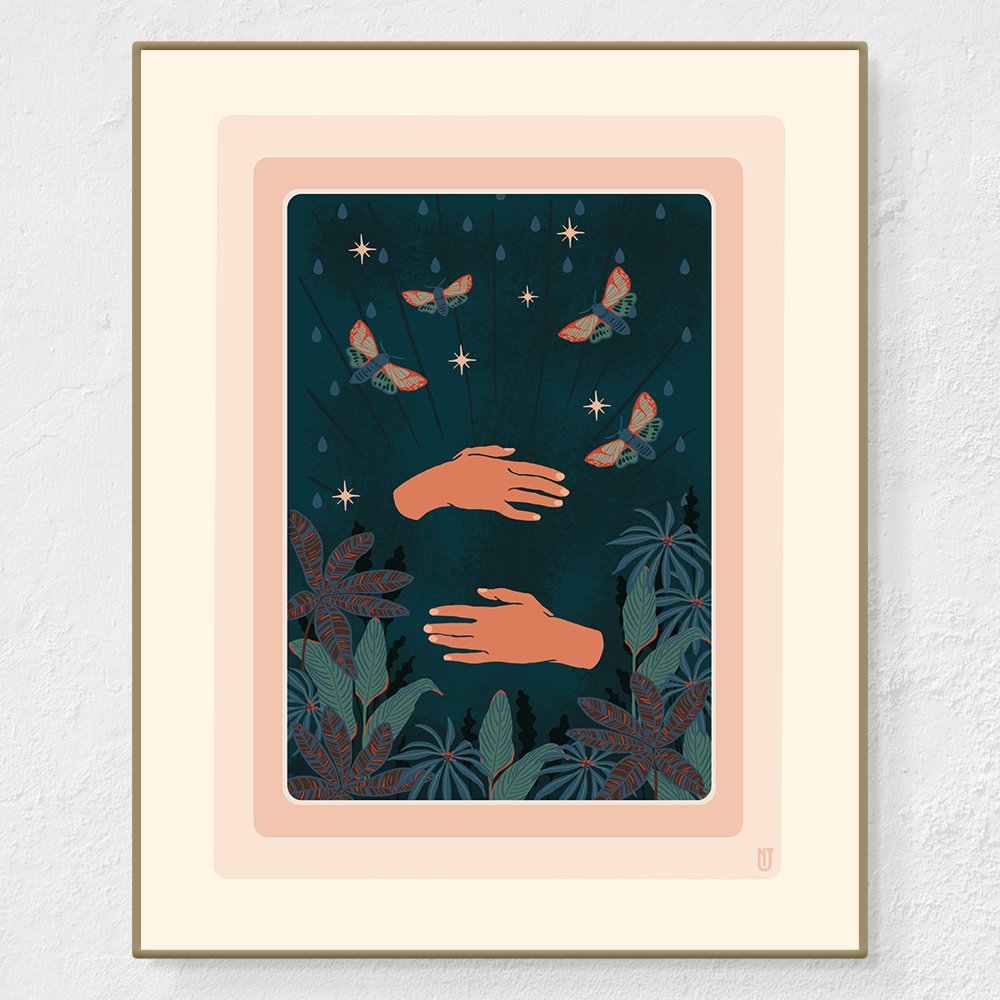 La mort - Affiche Nathalie Turpain
