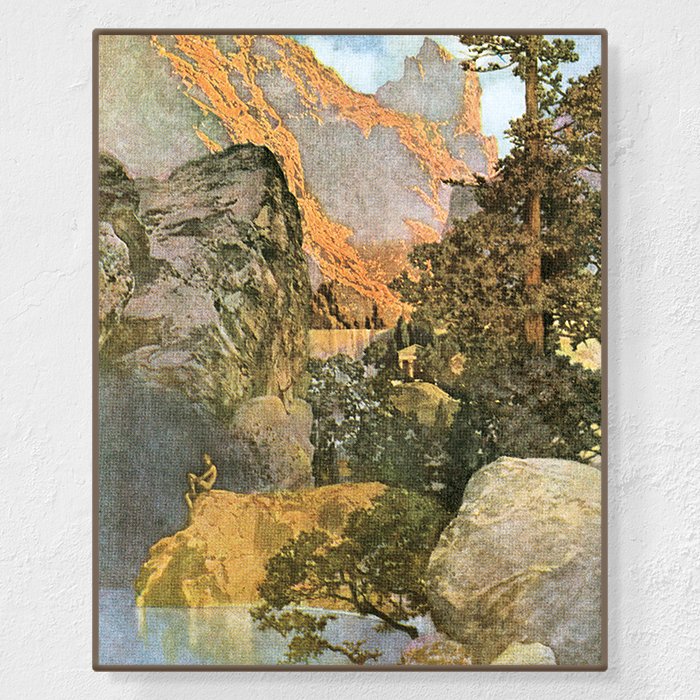 Bellerophon - Affiche Maxfield Parrish