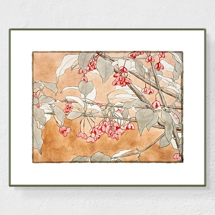 Burning bush - Affiche Hannah Overbeck