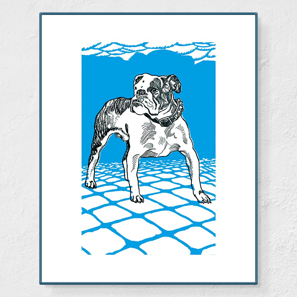 Bulldog - Affiche Moriz Jung