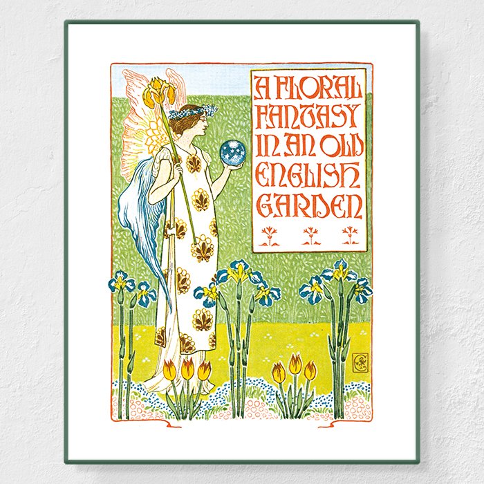 A floral fantasy - Affiche Hannah Overbeck