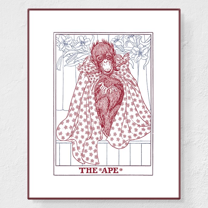 The ape - Affiche Percy J. Bilinghurst
