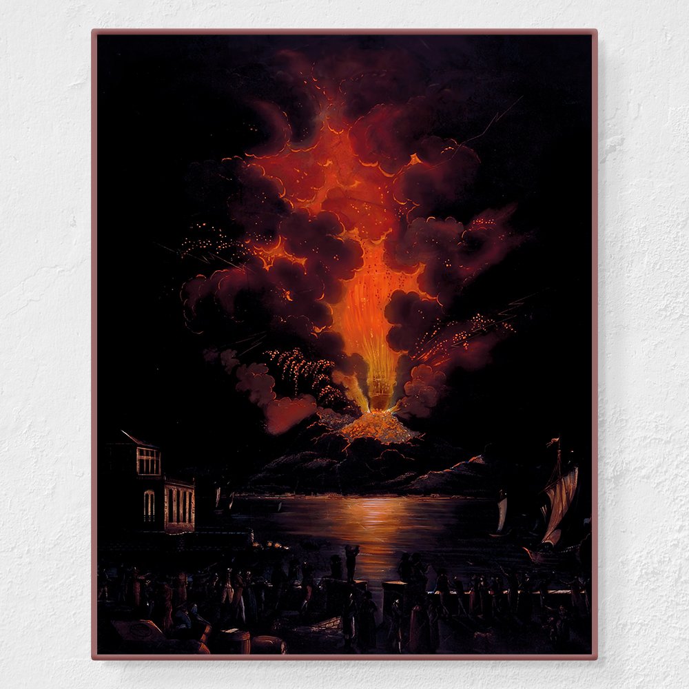 Vesuve - Affiche Alessandro D'Ana