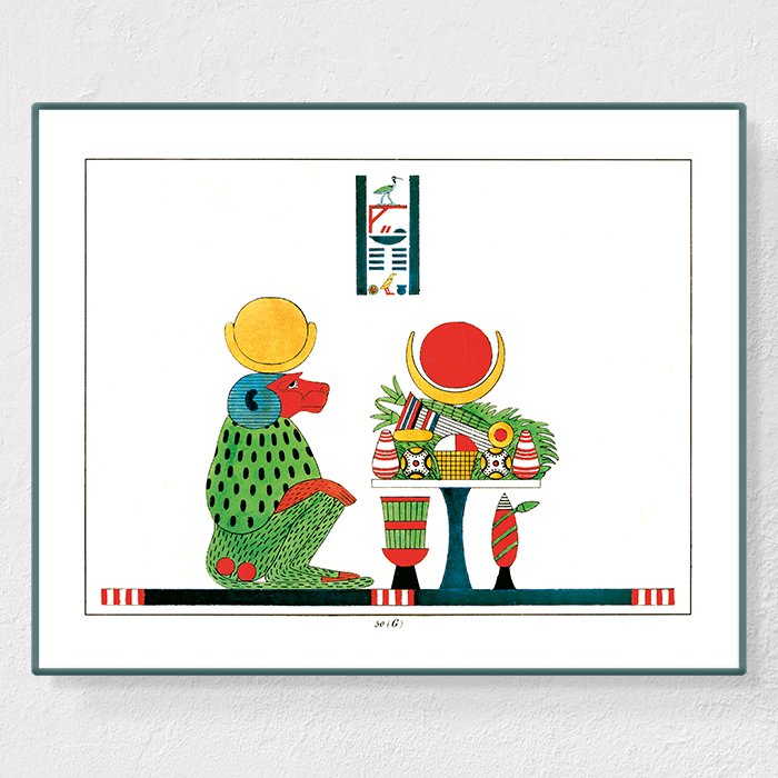 Thoth - Affiche Léon Jean Joseph Dubois