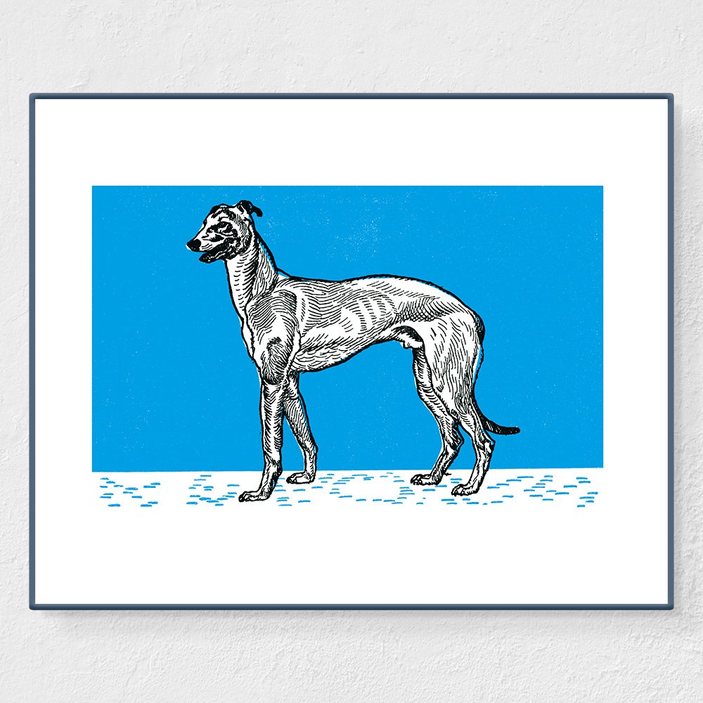 Greyhound 2 - Affiche Moriz Jung