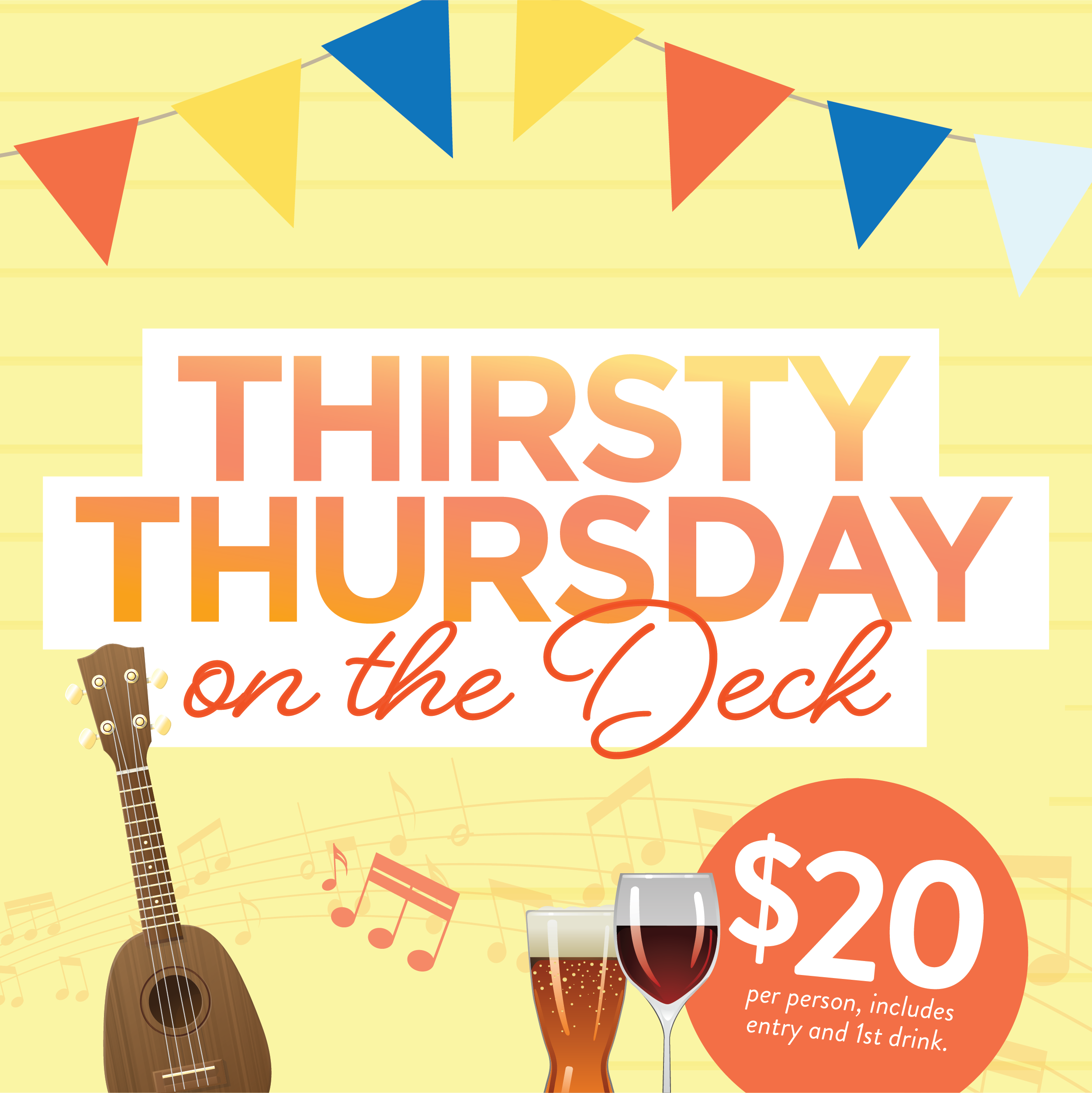 Thirsty Thursday on the Deck