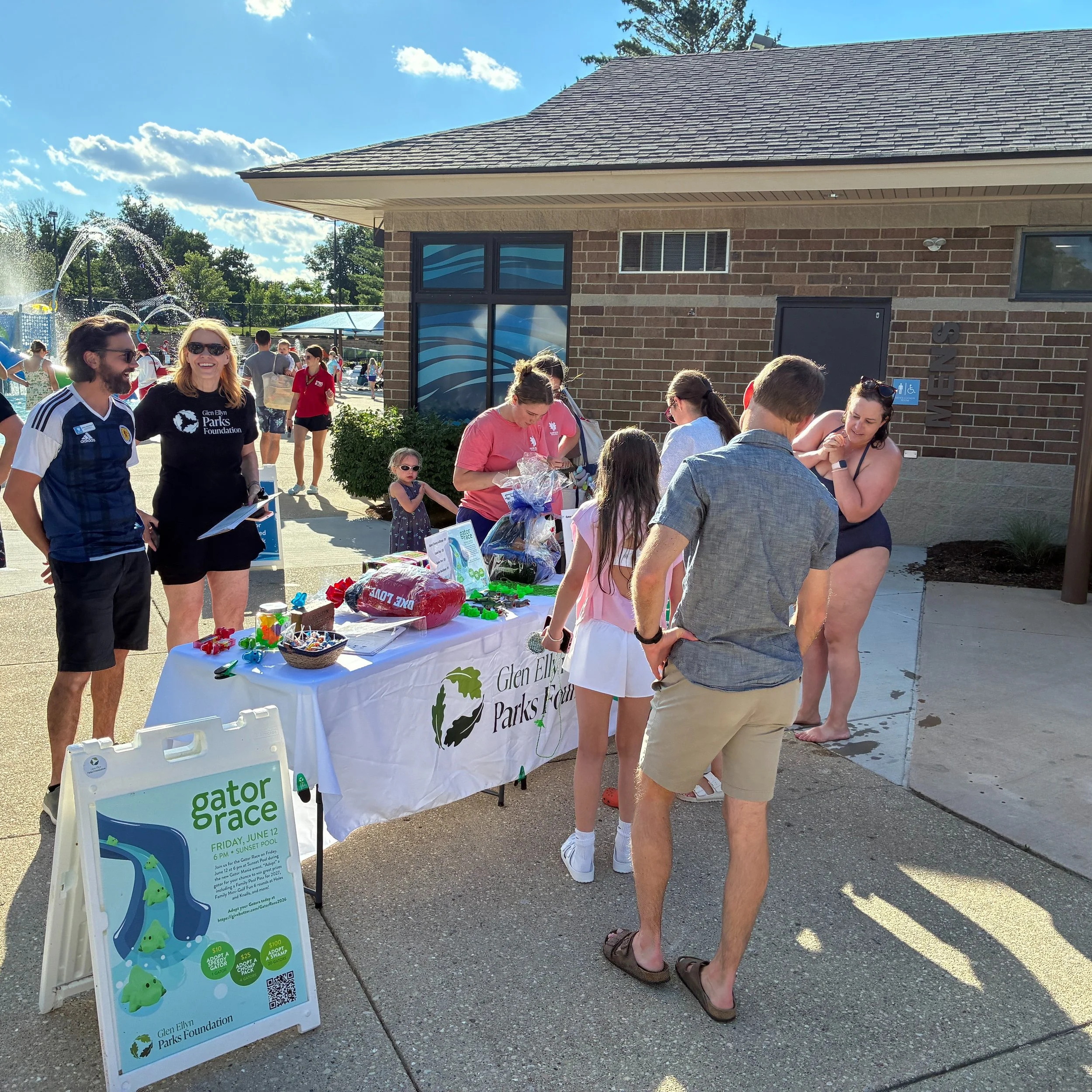 What a beautiful evening at Gator Mania! 🐊☀️

The 2026 Glen Ellyn Parks Foundation Gator Race was a tremendous success, raising **$3,100** to support scholarships, preservation, and park improvements throughout the Glen Ellyn Park District.

A total