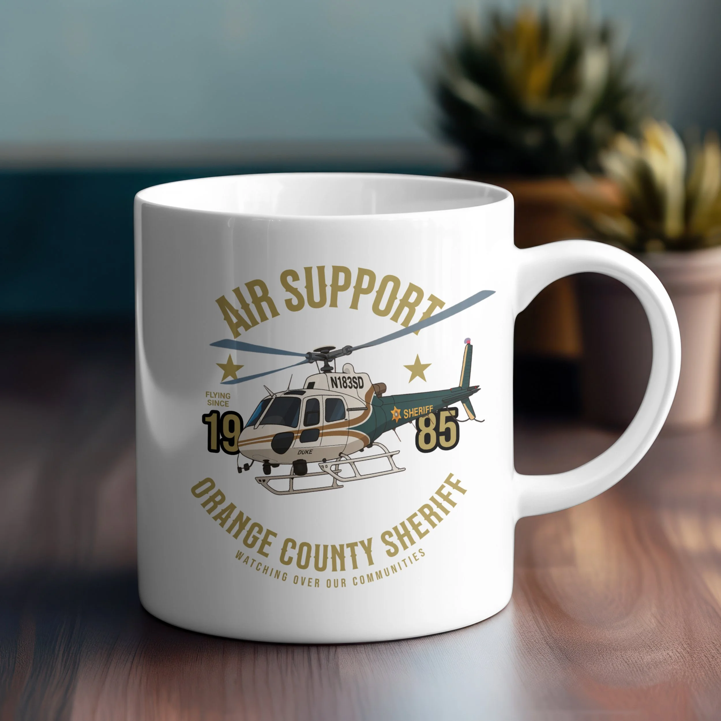 Air Support Coffee Cup