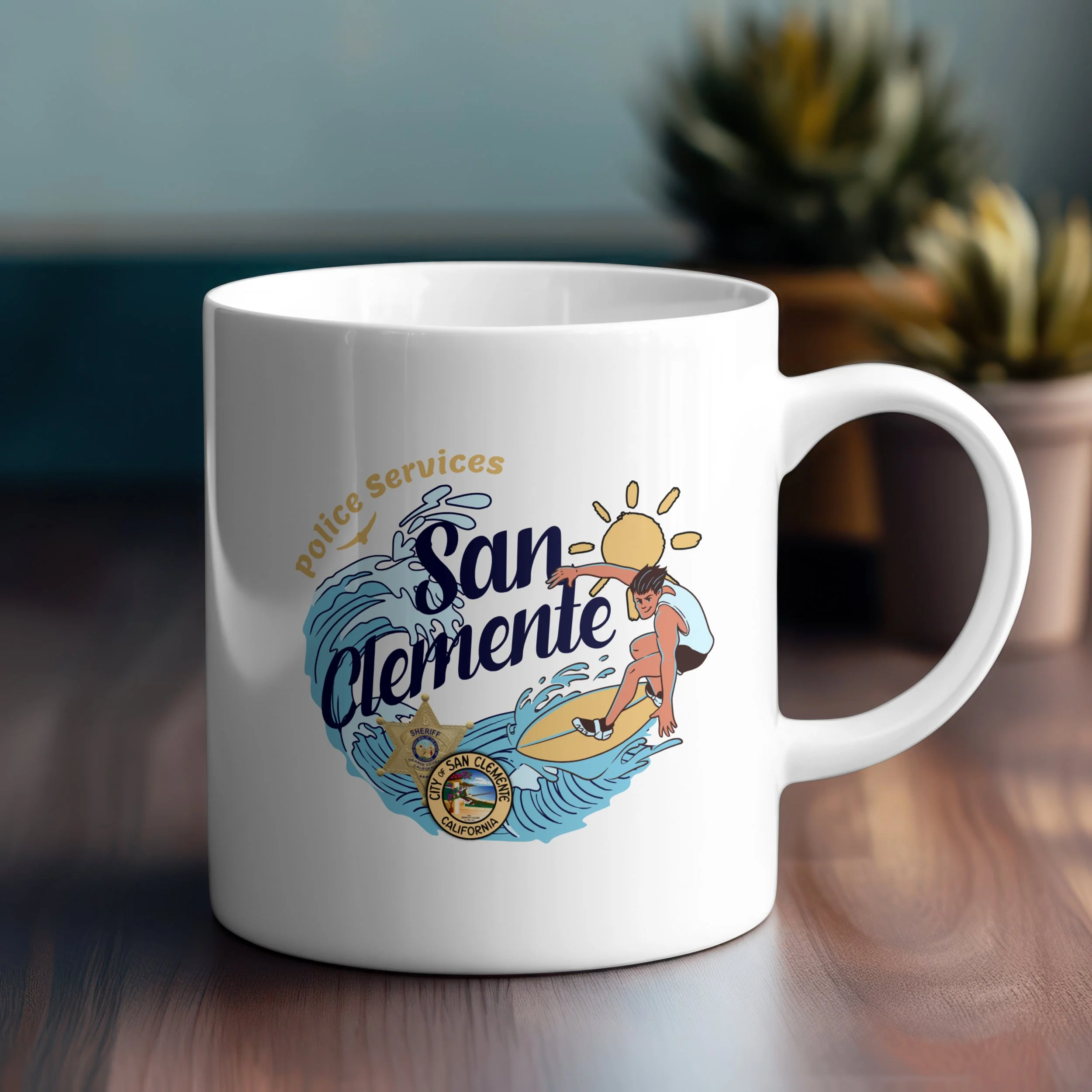 San Clemente Coffee Cup