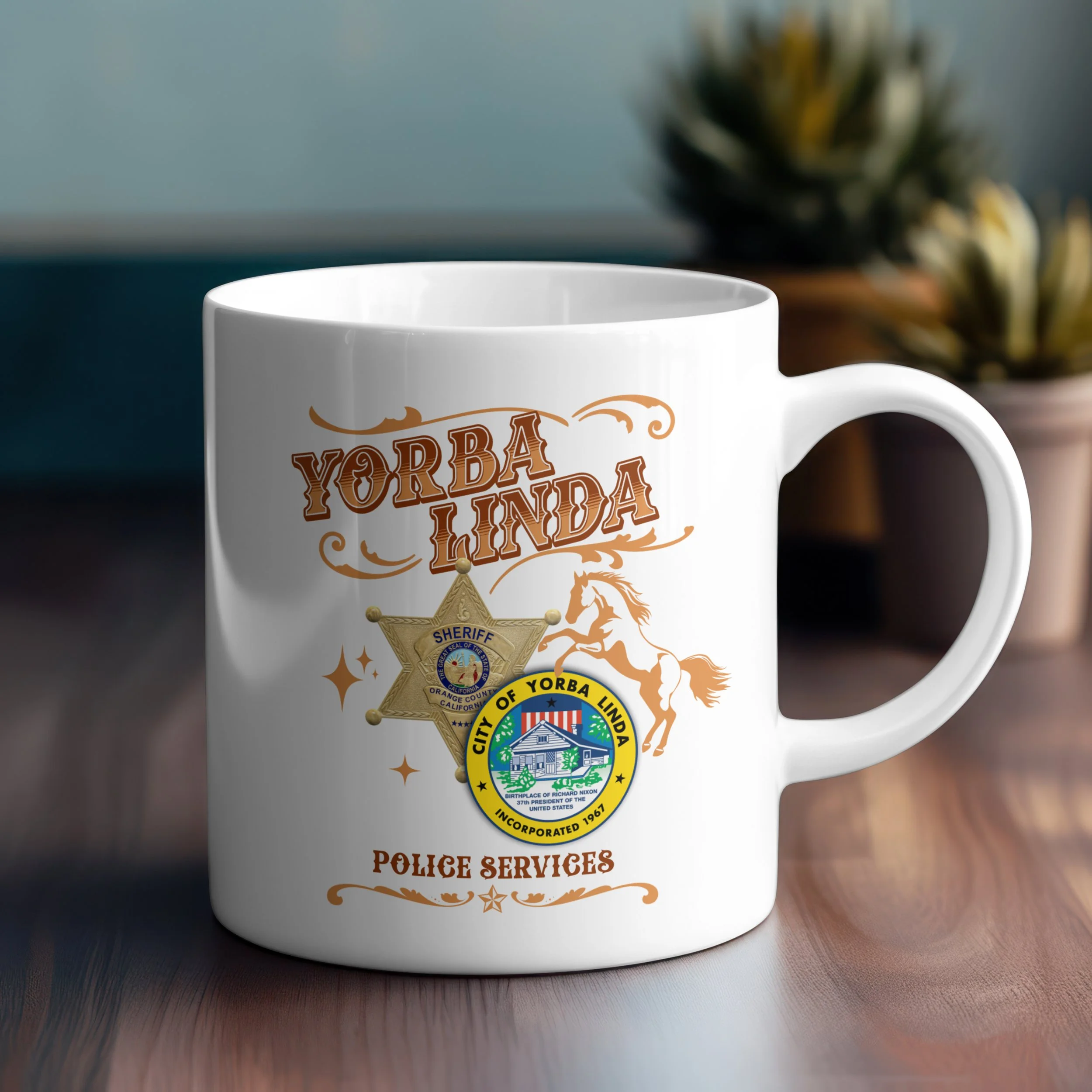 Yorba Linda Coffee Cup