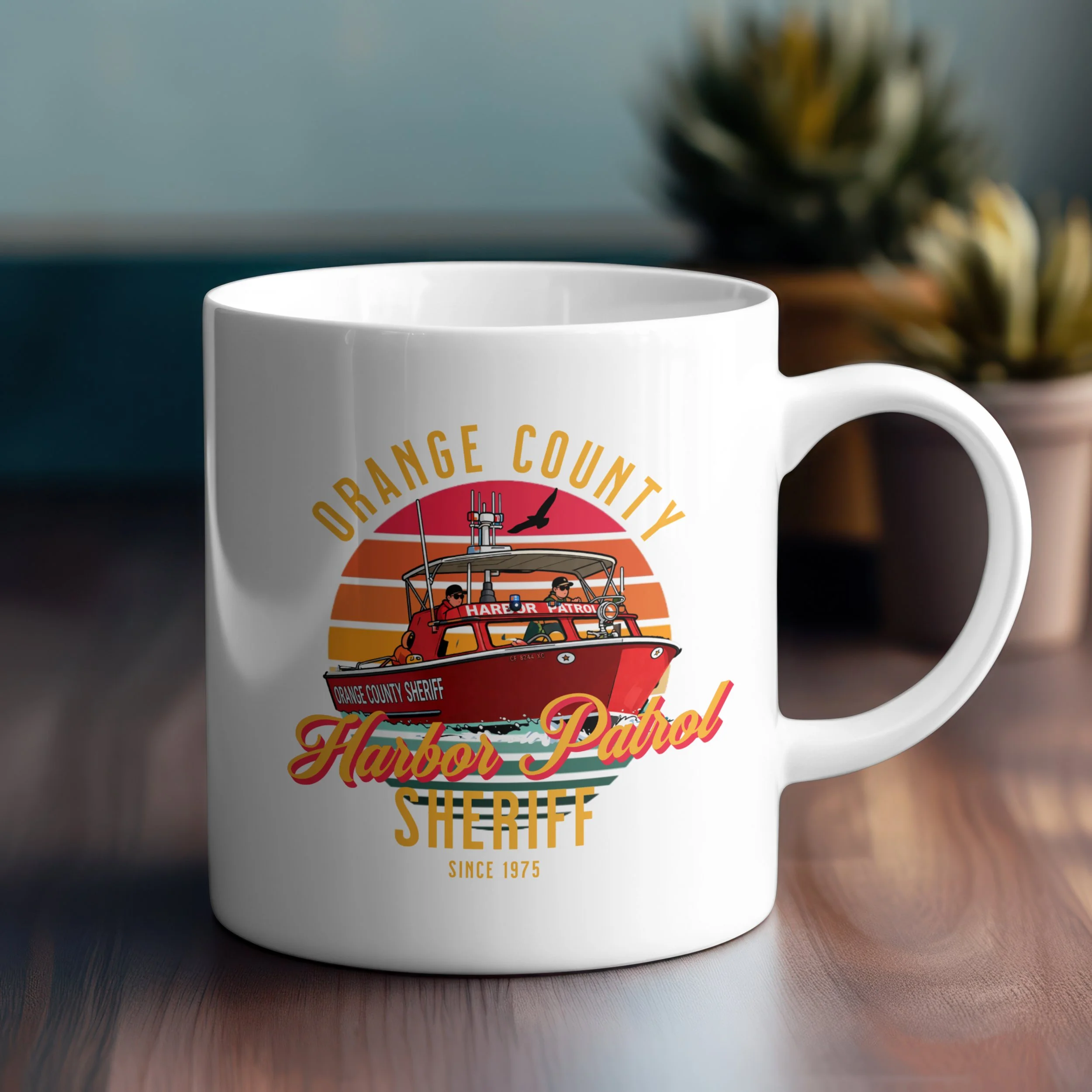 Harbor Sunset Coffee Mug