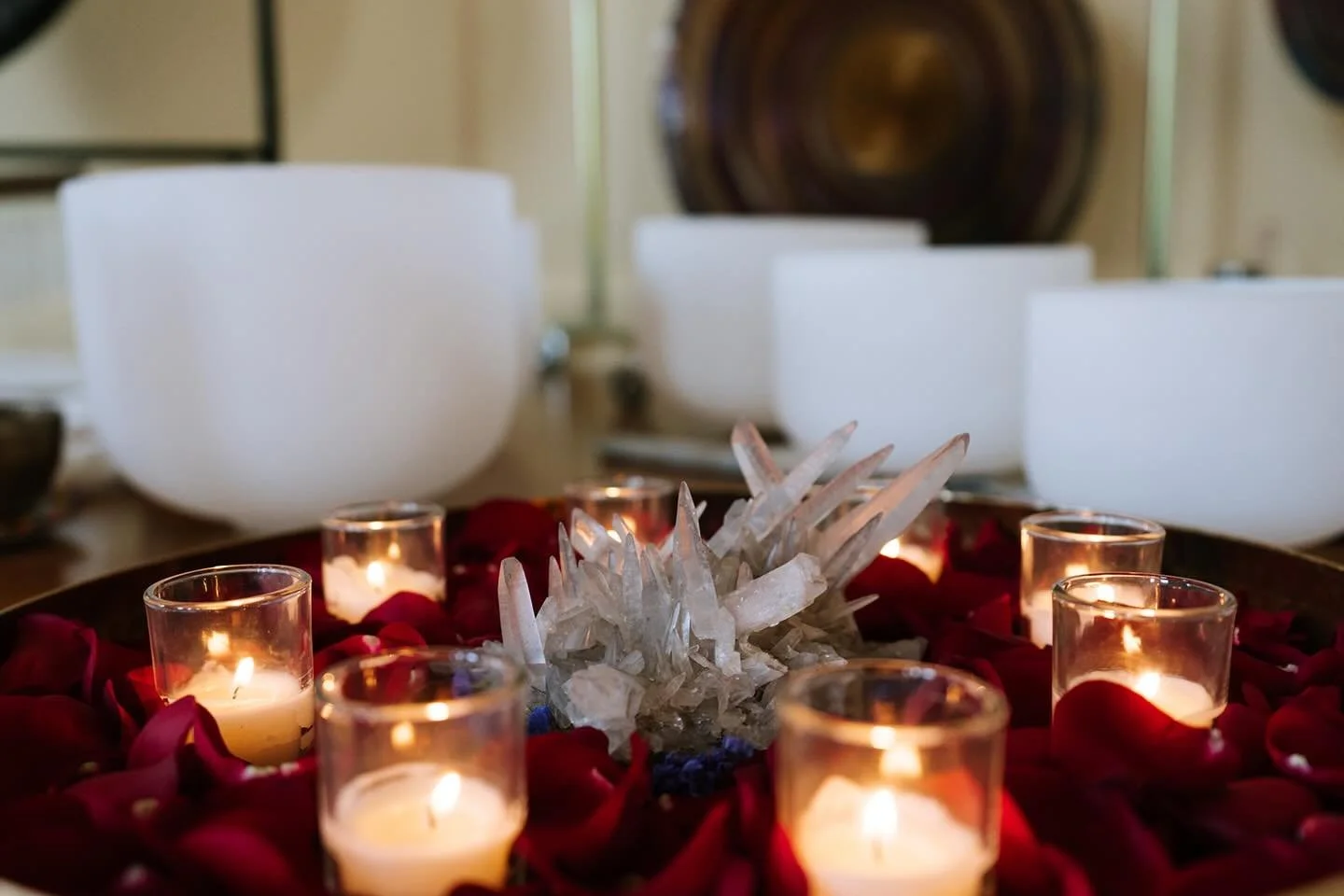 Candlelight Sound Bath 🕯️
February 8 &middot; 7:00 pm

An evening of deep rest and gentle recalibration.

Held in soft candlelight, this sound bath is an invitation to slow the nervous system, quiet the mind, and let the body be carried by vibration