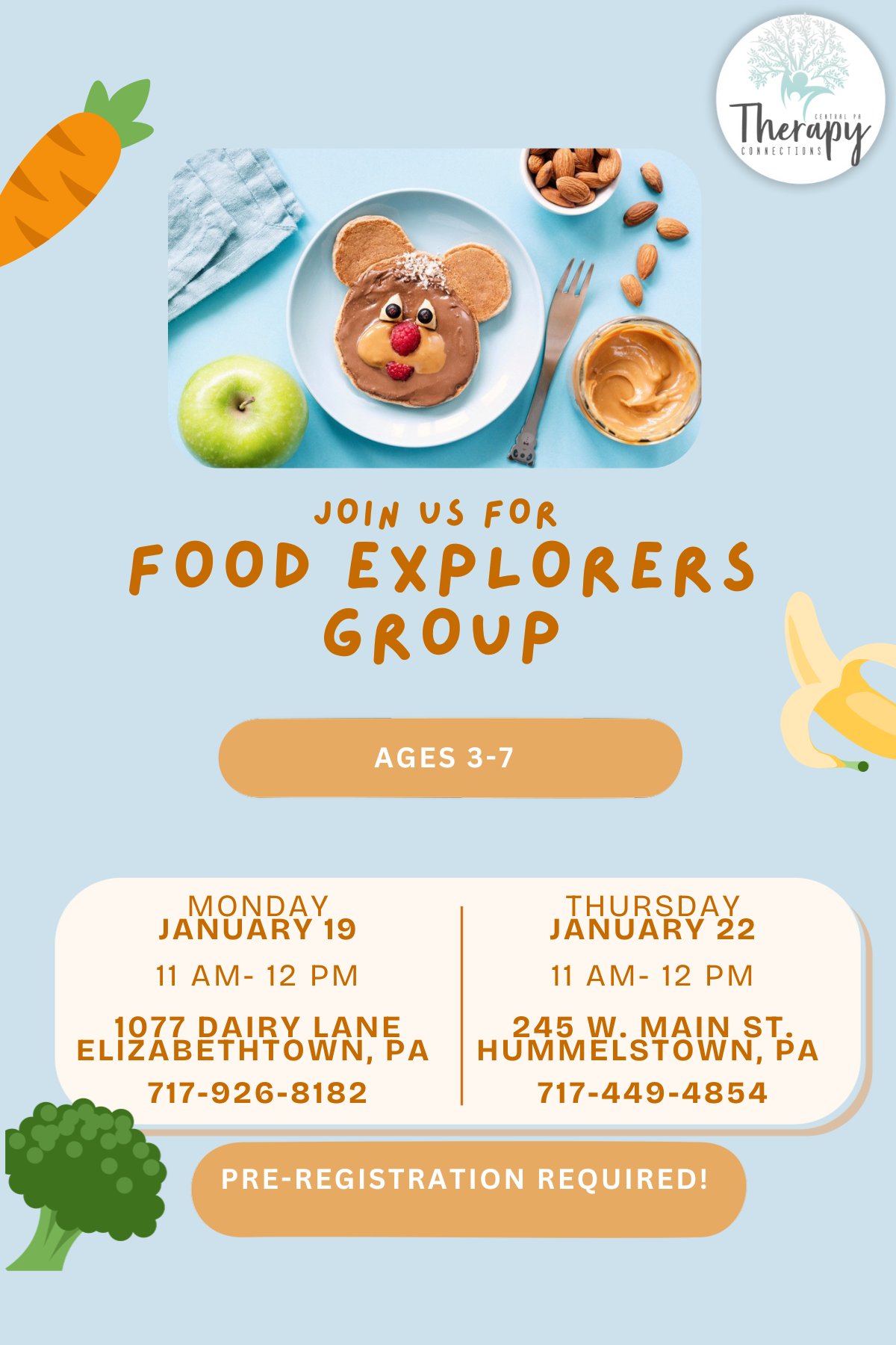 Food Explorers Group, January 22