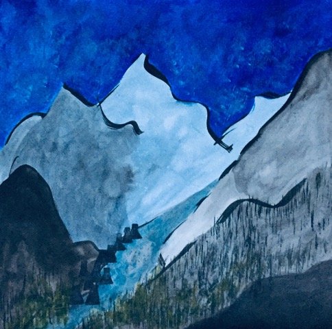 Snow melting 
Streams rushing -  
Lookouts leave the valley