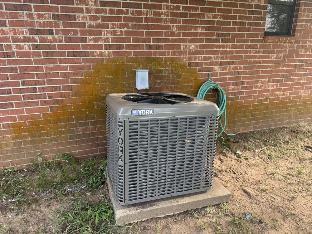 York air conditioner condenser replacement completed by Clark HVAC
