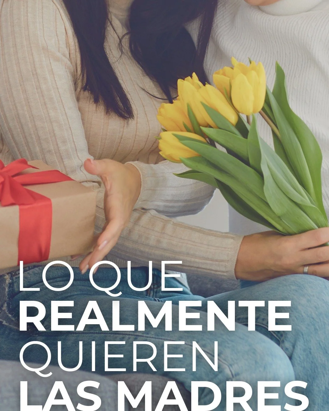 Lo que REALMENTE quieren las madres

- CORRESPONSABILIDAD
Compartir al 50% con su pareja la carga f&iacute;sica y mental de la crianza y del cuidado del hogar.

- CONCIILIACI&Oacute;N
No tener que renunciar a disfrutar plenamente de su vida laboral y