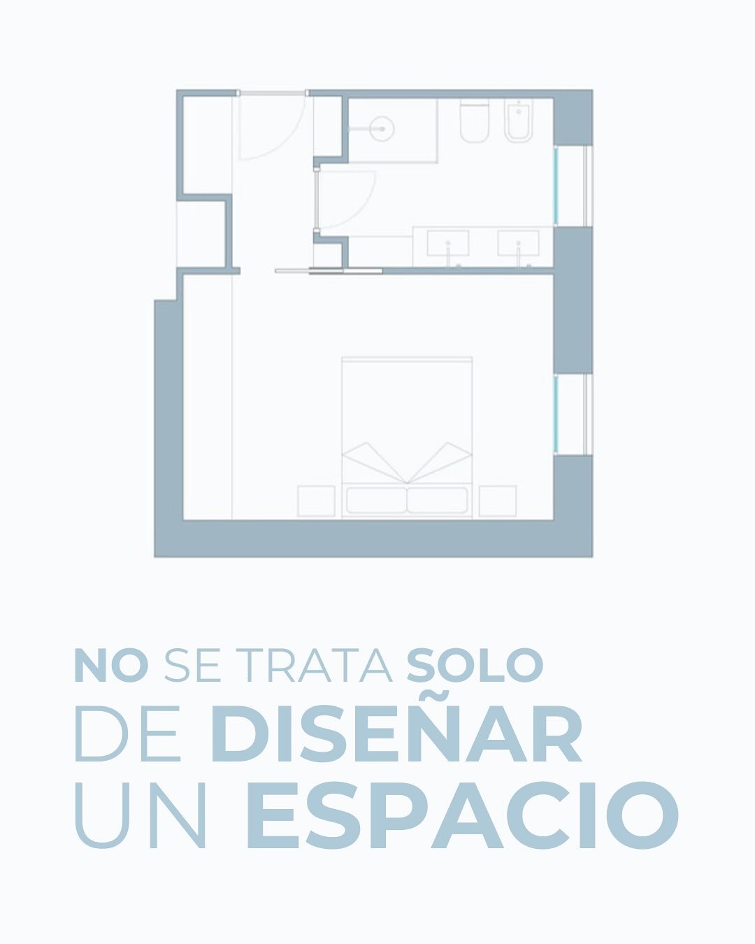 No se trata solo de dise&ntilde;ar un espacio.
Se trata de mejorar tu d&iacute;a a d&iacute;a.

Carola y Enrico compraron un piso sobre plano pero la distribuci&oacute;n de su ba&ntilde;o y dormitorio no encajaba con sus necesidades.

SU RUTINA
Carol