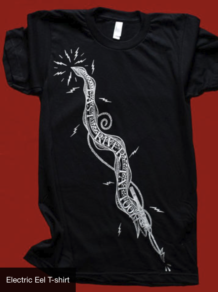 Electric Eel Tattoo Machine T-shirt