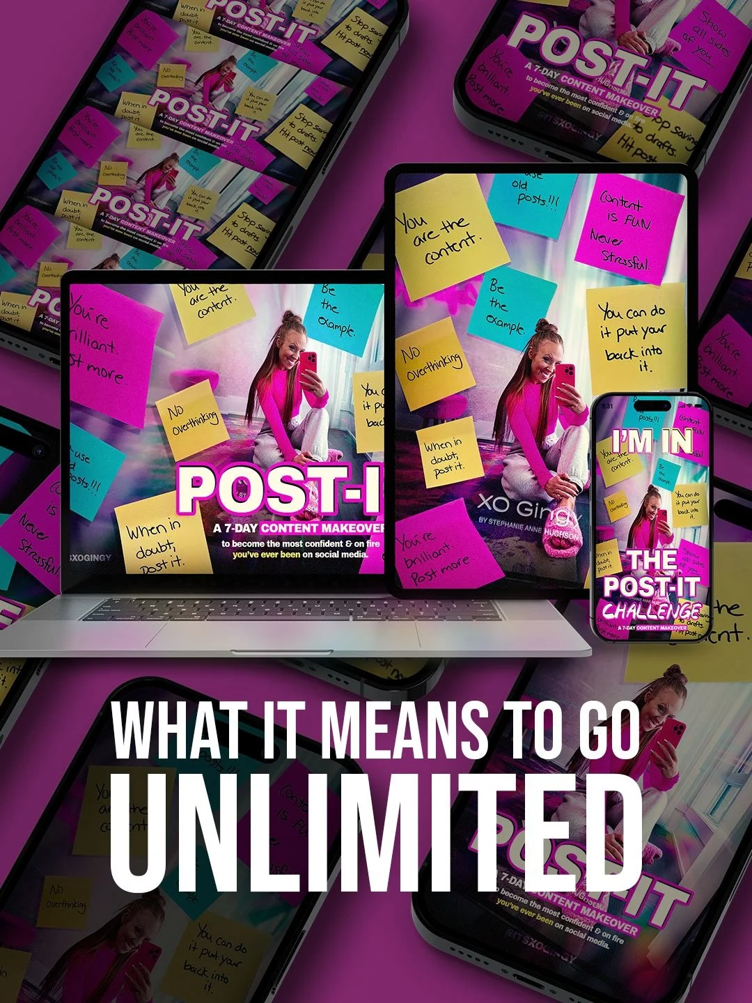 A lot of you have asked what my &ldquo;UNLIMITED&rdquo; Graphics package actually is. Great question - lemme tell ya 

When you go UNLIMITED, you&rsquo;re dropping a lot of limitations that could potentially hault your creative brain, as well as your