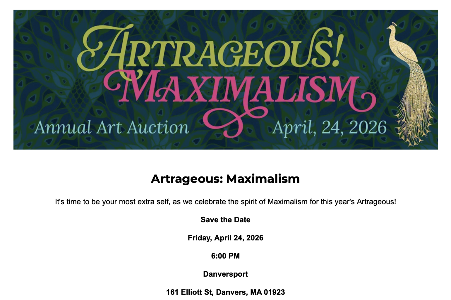 Artrageous!: Maximalism
