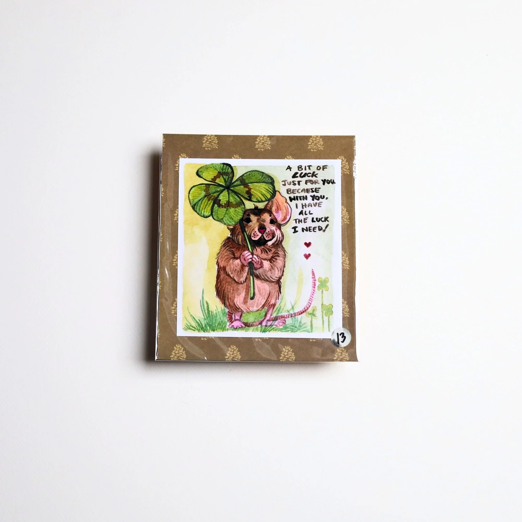 "Lucky Mouse" Small Print